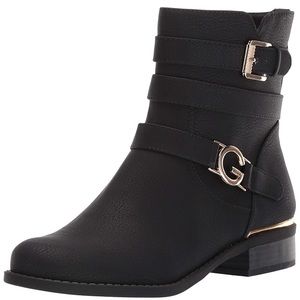Women's Harlin Round Toe Stacked Heel Boot